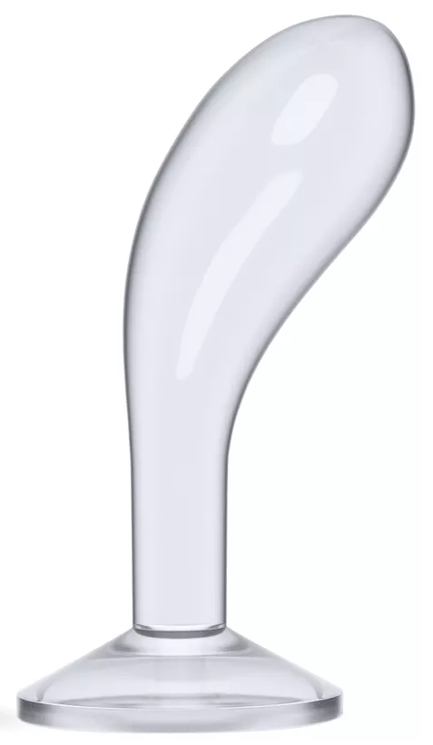Butt Plug Curve Flawless 13 x 4,3cm Transparent