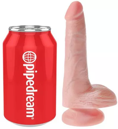 Dildo King Cock 13 x 3.8 cm Flesh