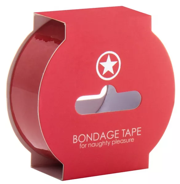 Nicht klebendes Bondage-Band Bondage Tape 17m Rot