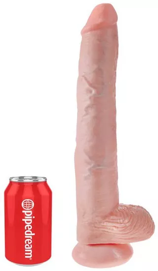 XL Dildo King Cock 30 x 6 cm Flesh