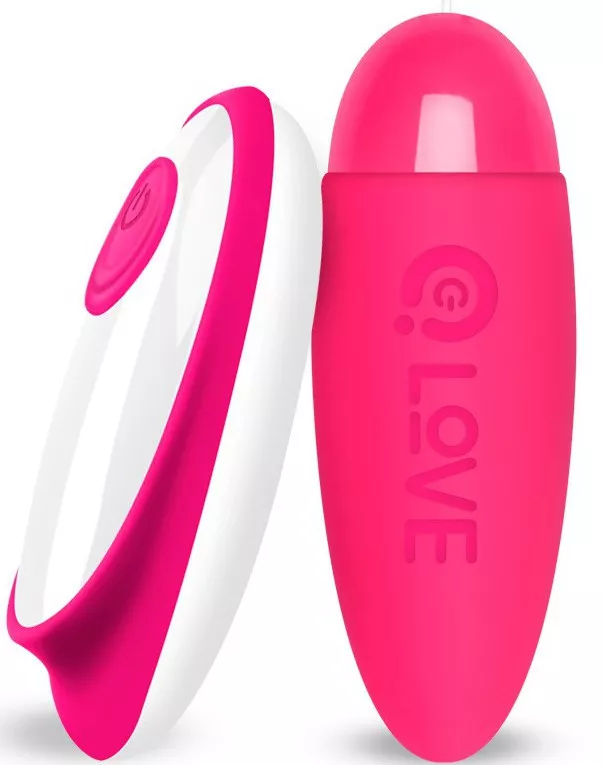 Vibrerend Ei Alice draadloos 8 x 2.8 cm Roze