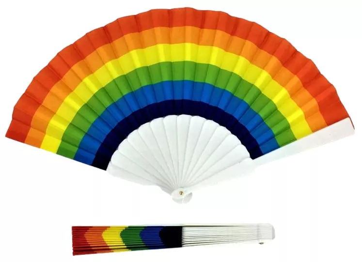 Fächer Rainbow 23cm