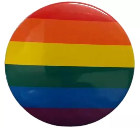 Metall-Anstecker Rainbow