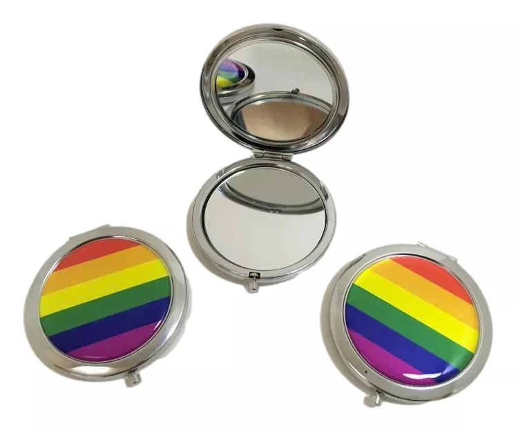 Spiegel Doppel PRIDE Rainbow