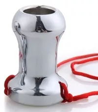 Metall-Tunnel-Plug Butt Open M 5 x 4cm