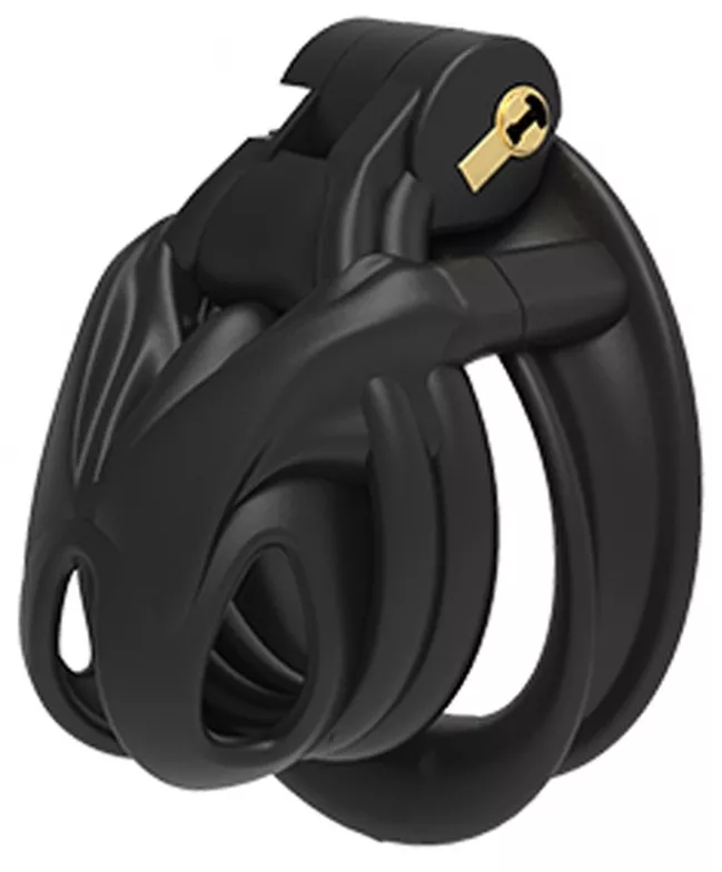Keuschheitskäfig Evo M 4.5 x 3.5cm Schwarz
