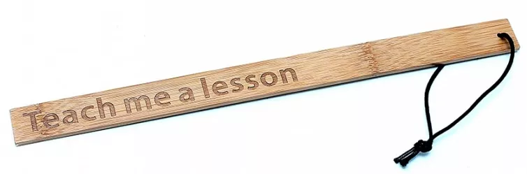 Bambus-Paddle Teach Me a Lesson 40cm