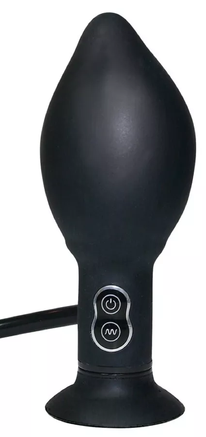 Vibrierender und aufblasbarer Butt Plug True Vibes 16 x 4,6cm