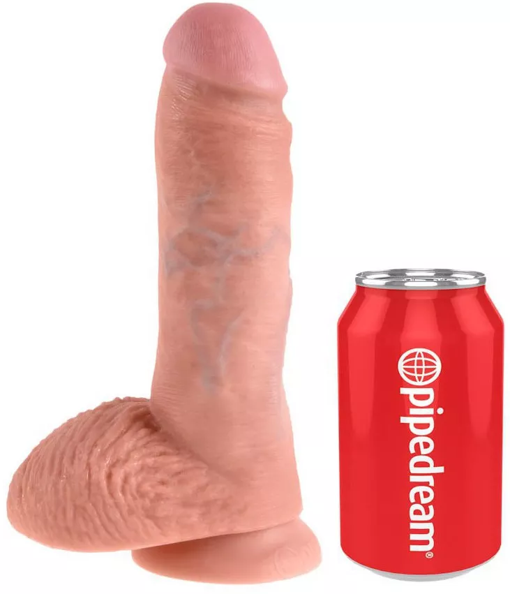 Anal Dildo King Cock 18 x 5.1 cm Flesh