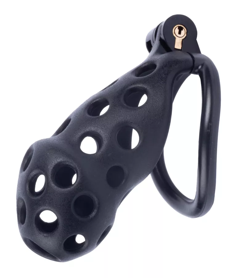 Keuschheitskäfig Dotty XL 10 x 4cm Schwarz
