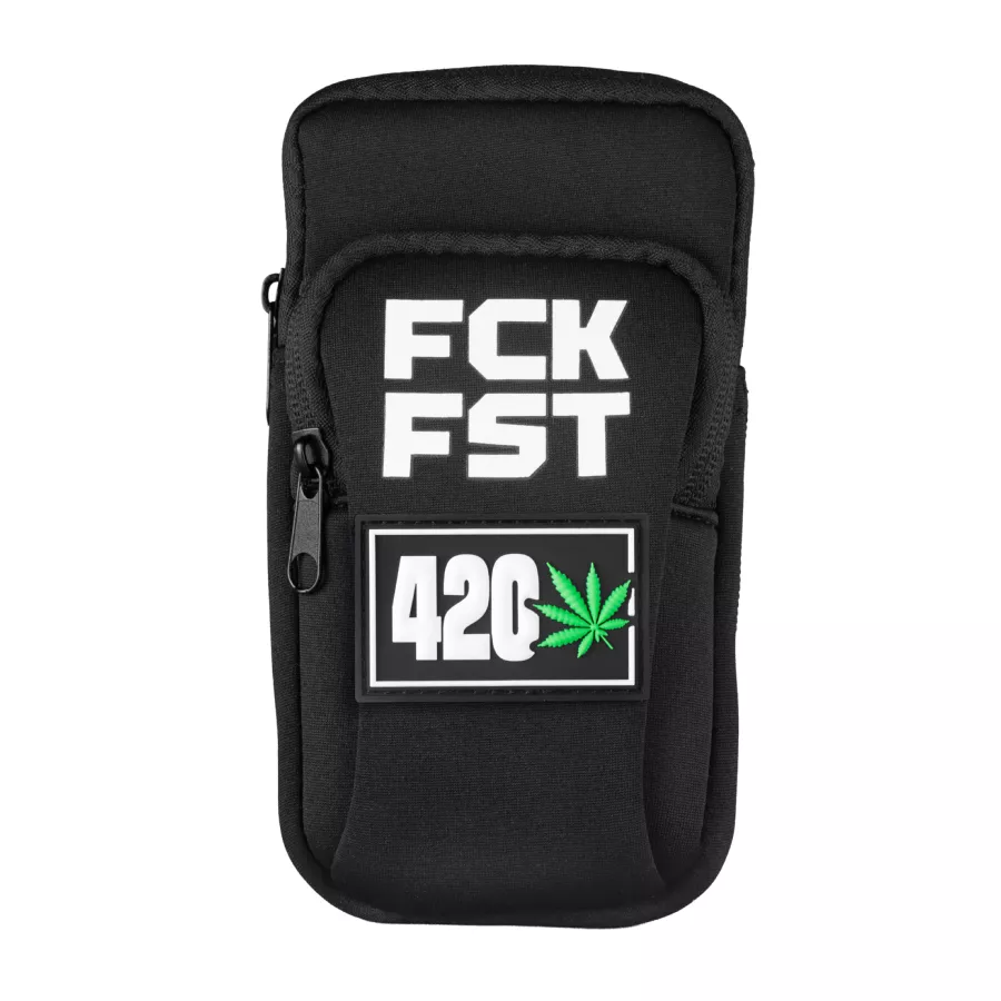 Fuck Bag FCK FST Schwarz Tag 420