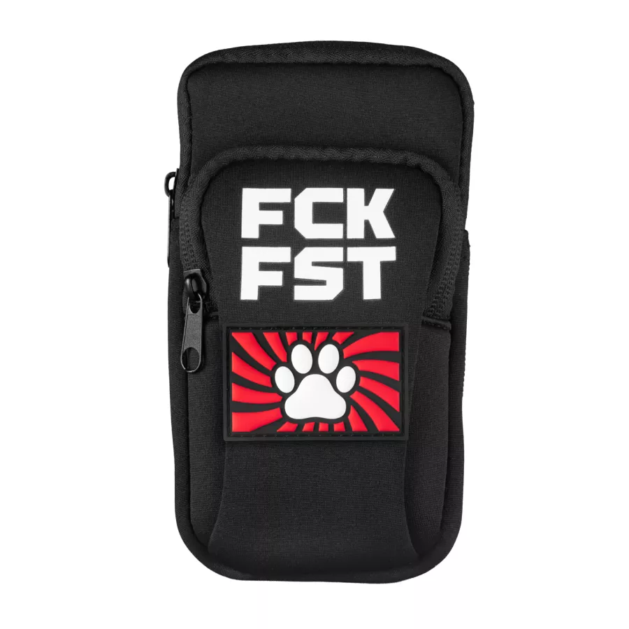 Fuck Bag FCK FST Black Tag Paw Red