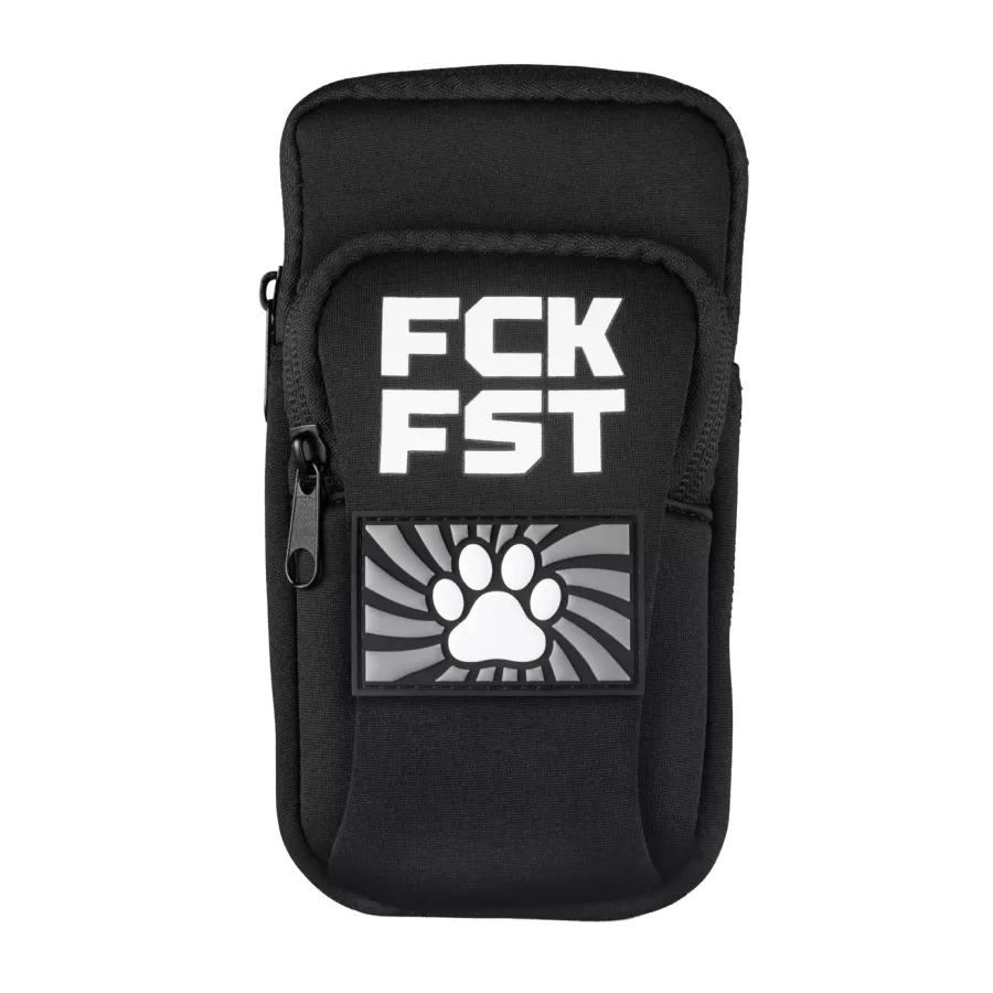 Fuck Bag FCK FST Noir Tag Paw Gris