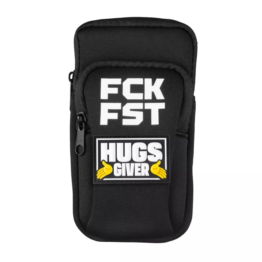 Fuck Bag FCK FST Schwarz Tag Hugs Giver