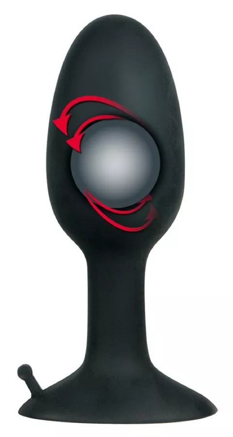 Butt Plug mit Kugel Backdoor L 10.5 x 4.2cm