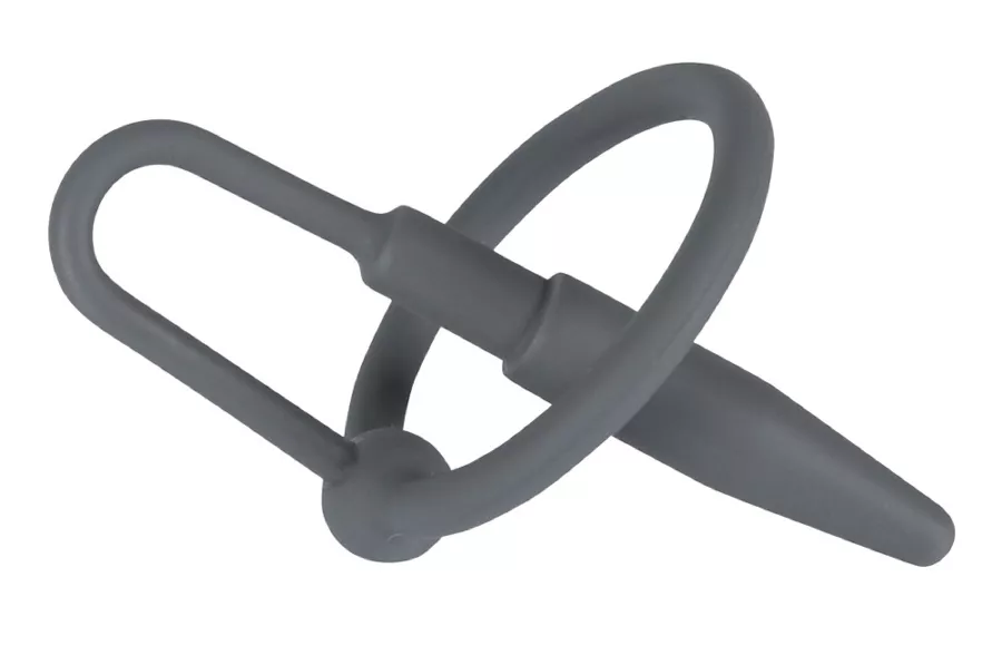 Penis-Plug Silikon mit Ring 5.5cm - Durchmesser 8mm