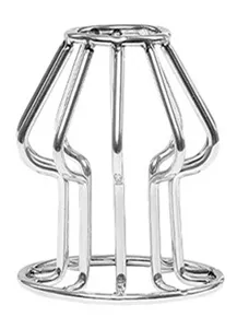 Metallplug Hollow Flat S 7 x 5,8cm