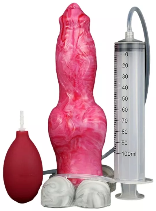 Ejakulierender Dildo Monster Sortol 20 x 7cm