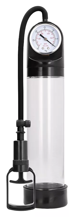 Penis Pump with Gauge Comfort Pump 21 x 6cm