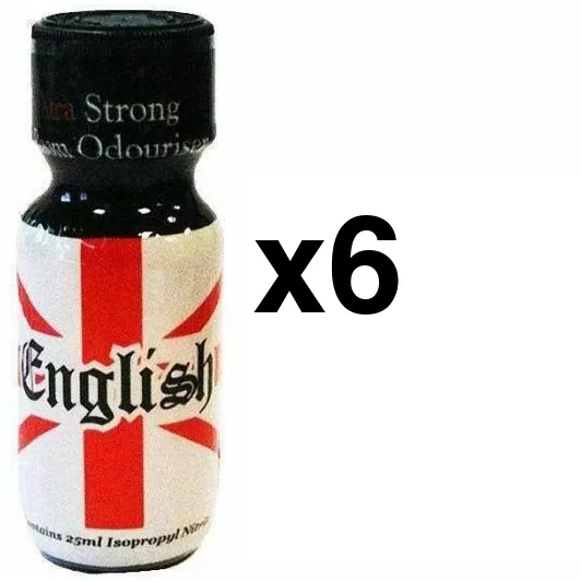 ENGLISH 25ml x6