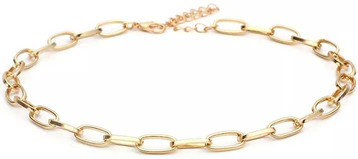 Choker Hollow Ring vergoldet