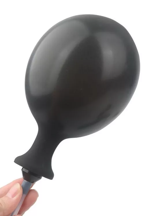 Vibrierende aufblasbarer Butt Plug Curve 10 x 3.2cm