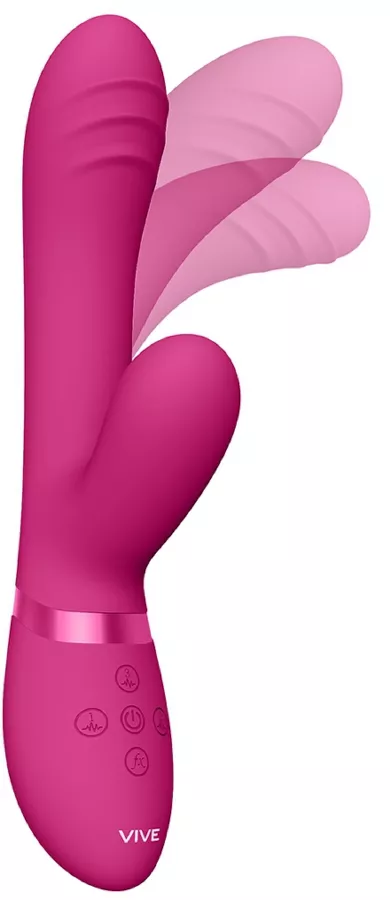 Vibrator Kaninchen Tani 22 x 3.5cm Rosa