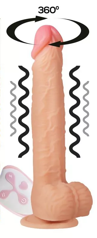 Rotierender Dildo Magnus Centauro 18 x 4cm