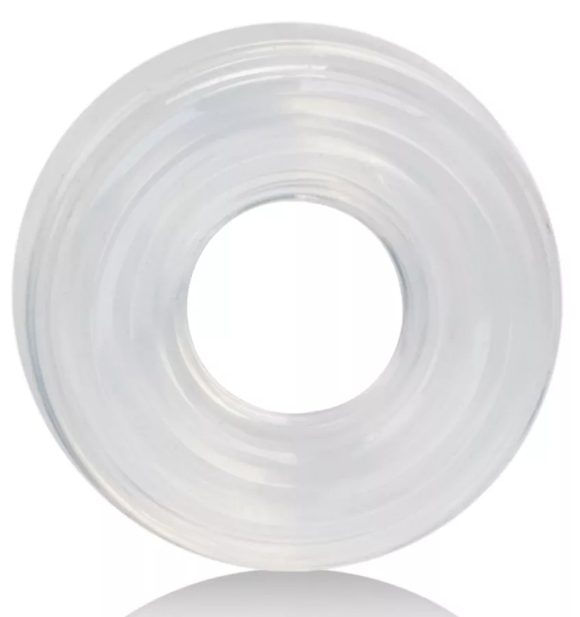Flexibler Cockring Stretch Clear 17mm