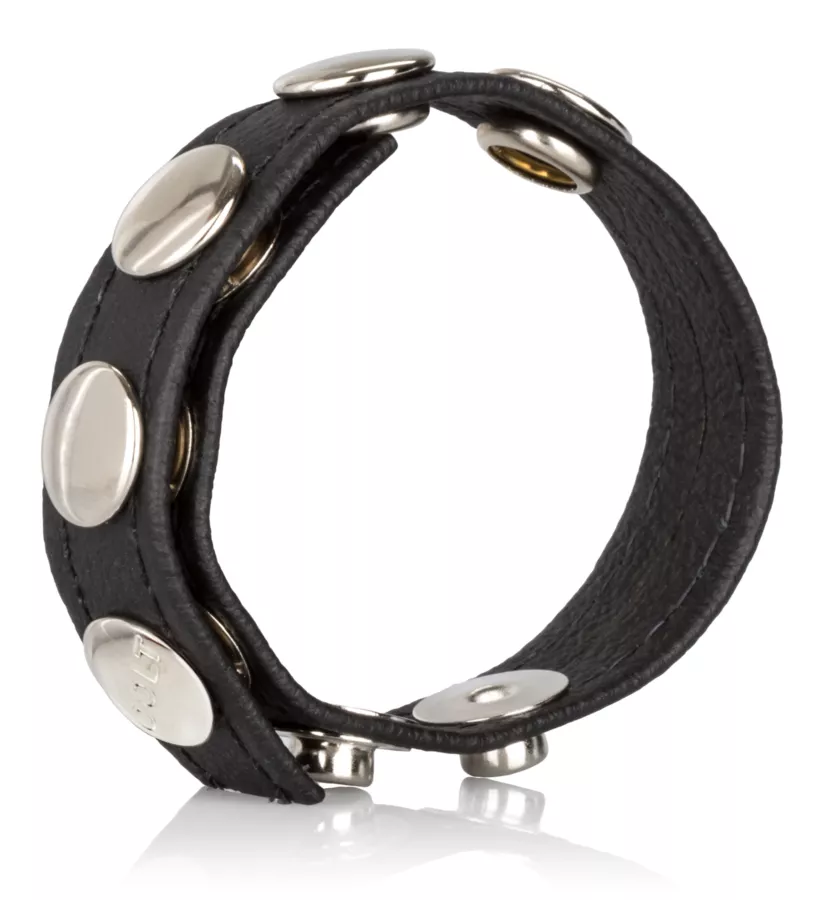 Cockring 5 Druckknöpfe Leder