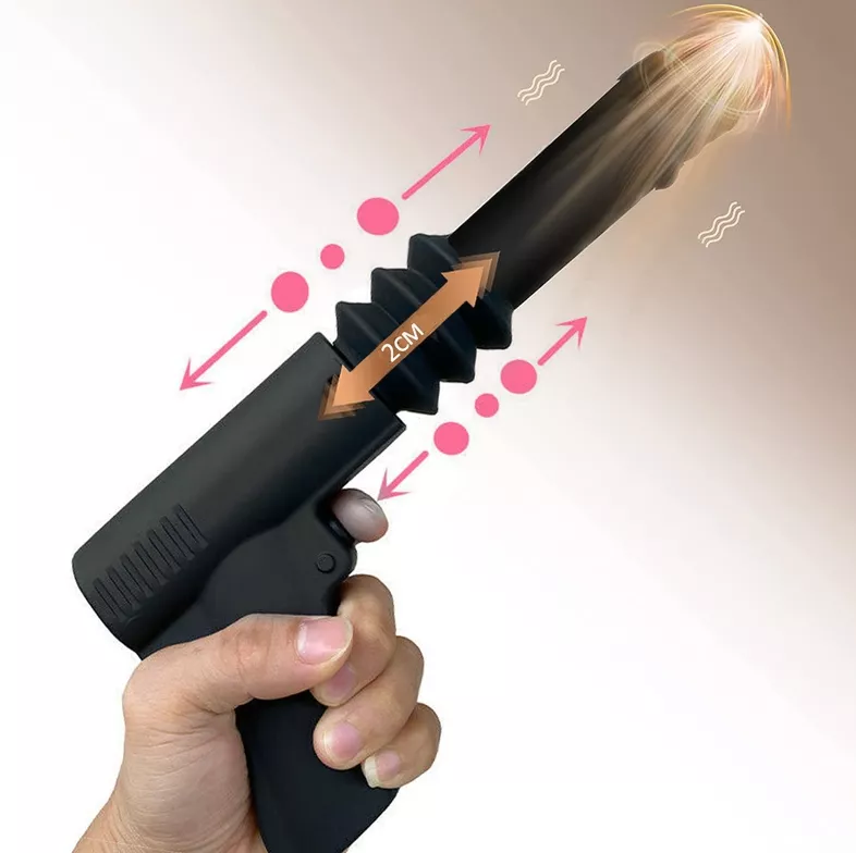 Vibrator mit Stoß Fuck Gun 10 x 3cm
