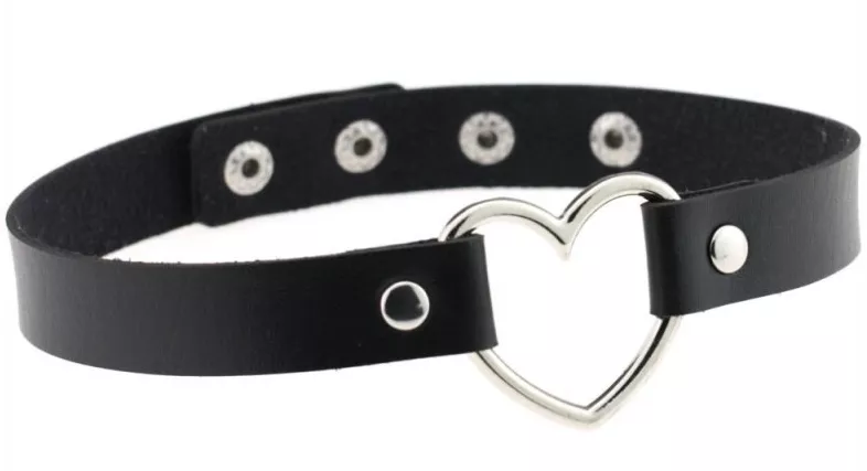 Choker HEART LISH Schwarz