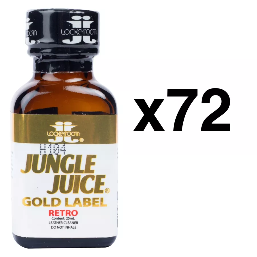JUNGLE JUICE GOLD RETRO 25ml x72