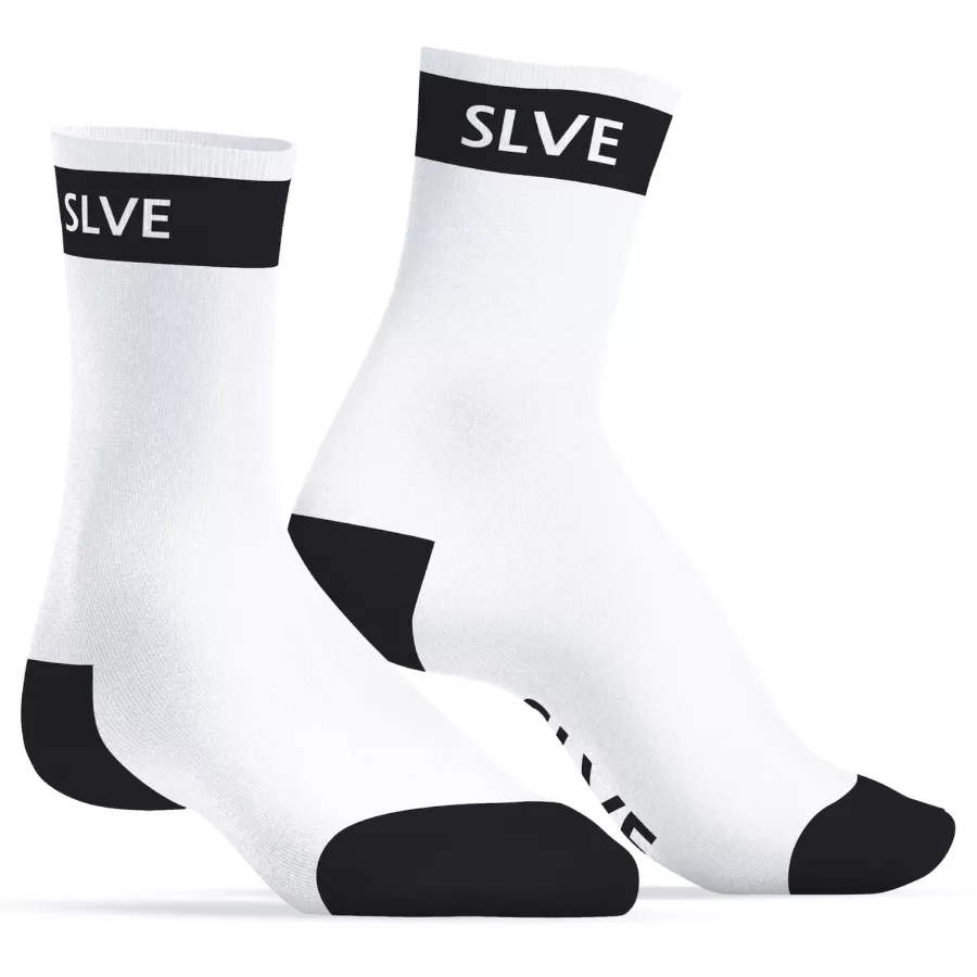 Weiße Slve Socken SneakXX