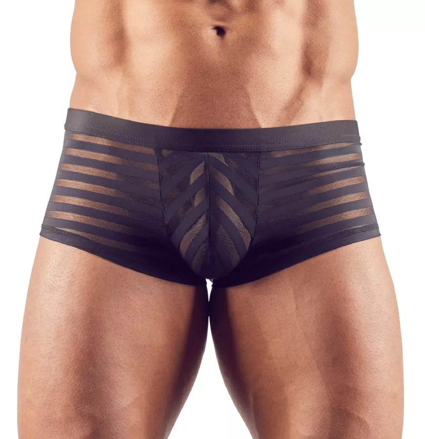 Sexy Boxershorts PANTS LINE Schwarz