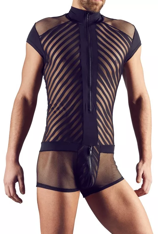 Body sexy PLAYSUIT Zwart