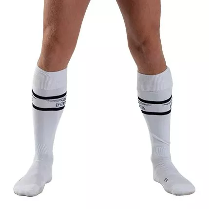 Hoge sokken URBAN FOOTBALL SOCKS Wit-Zwart