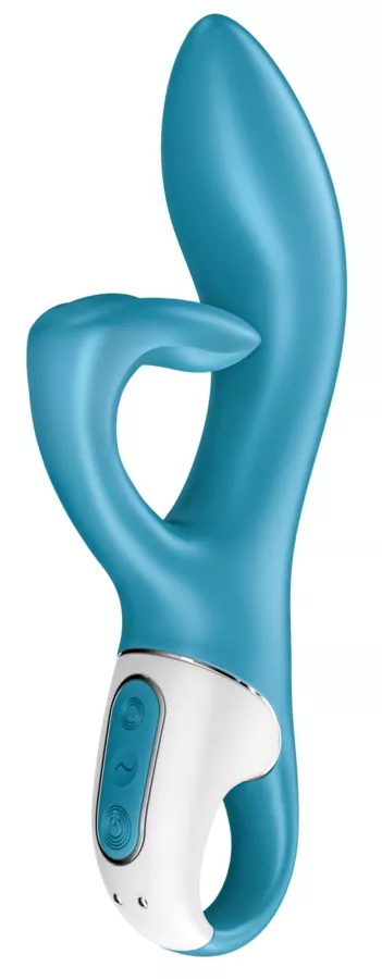 Vibro Kaninchen EMBRACE ME Satisfyer 20cm Blau