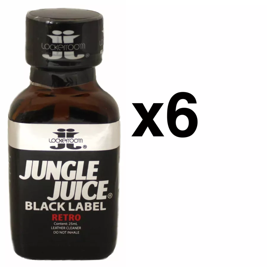 JUNGLE JUICE BLACK RETRO 25ml x6