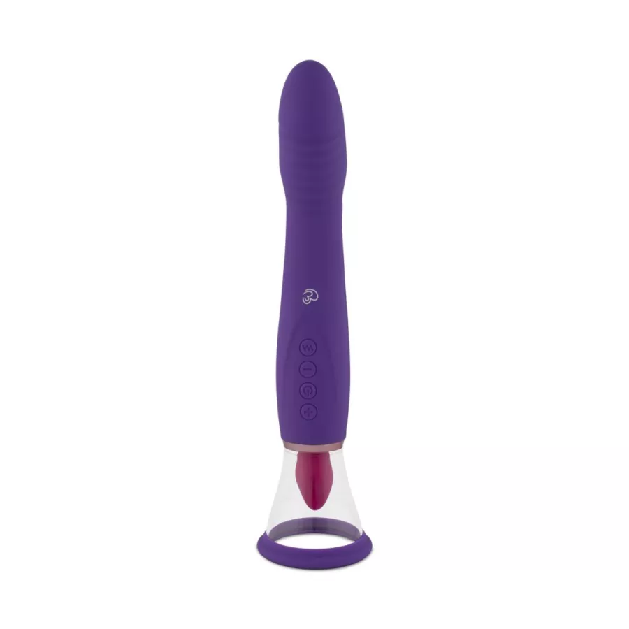 Klitoris- und G-Punkt-Stimulator Pleasure Pump 26cm