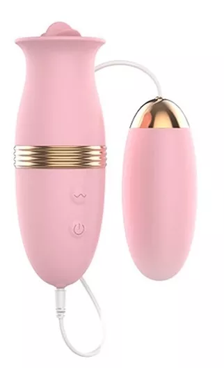 Klitoris-Stimulator Lilo Tongue Rosa