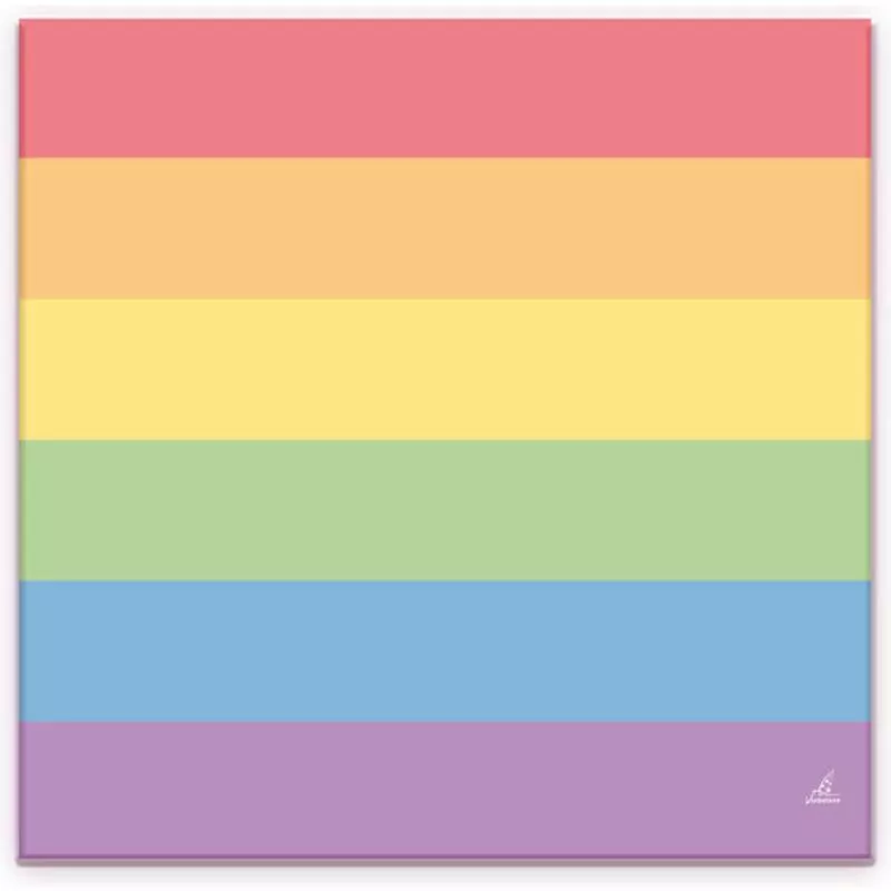 Rainbow-Servietten x20