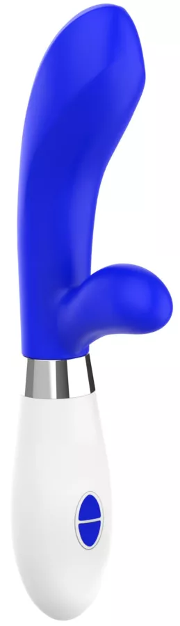 Vibrator Kaninchen Achilles 20cm Blau