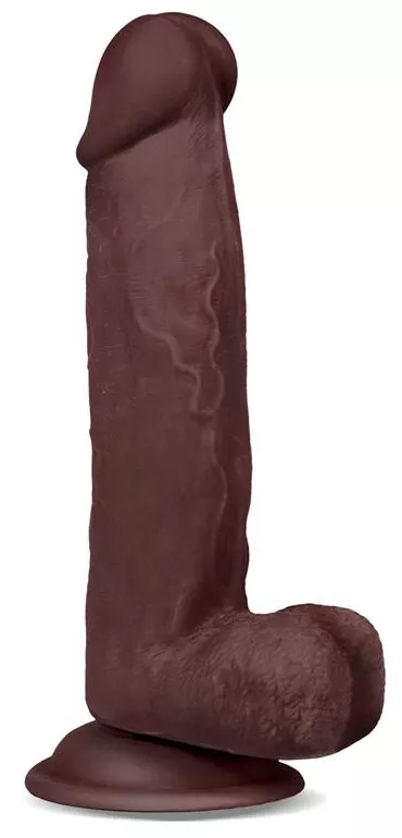 Realistischer Dildo Slidy Cock 15 x 4cm Braun