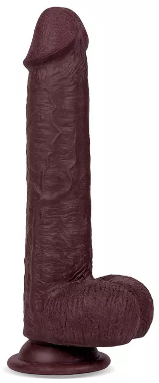 Realistischer Dildo Slidy Cock 17 x 4cm Braun