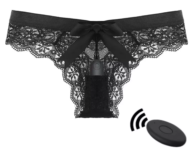 Slipje met vibrator BULLETPANTIE