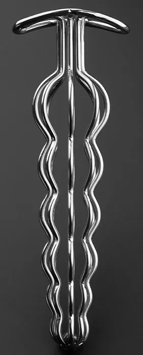Anal-Plug aus Metall Hollow Out 16 x 4cm