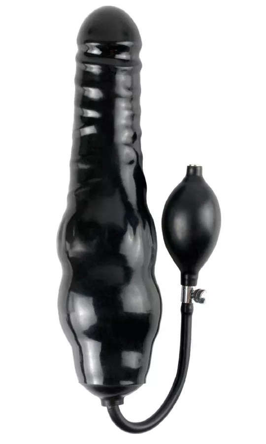 Inflatable Dildo 20 x 6.5 cm Black