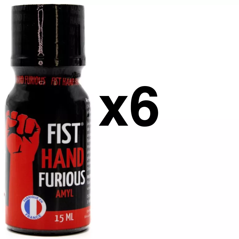 FIST HAND FURIOUS Amyl 15ml x6