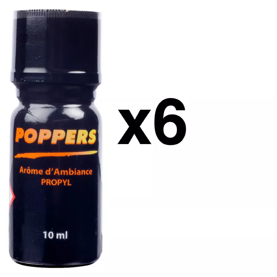 Poppers Fragrance 10ml x6